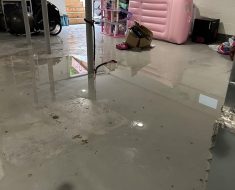 water damage restoration gallery