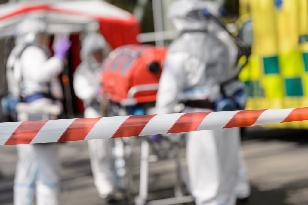 Biohazard cleanjup