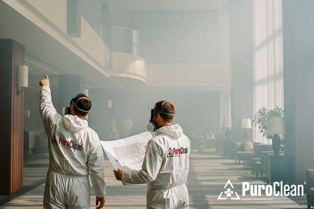 commercial property restoration in Garland