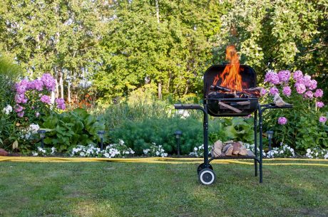 Grill, Fire Damage, Safety