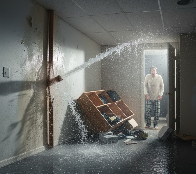 Fast Burst Pipe Cleanup in Tacoma WA