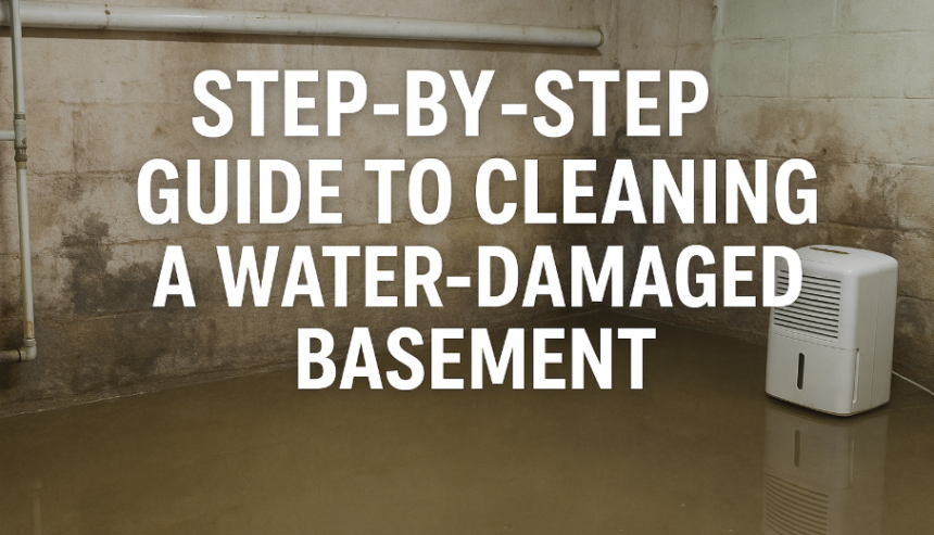 Step-by-Step Guide to Cleaning a Water-Damaged Basement