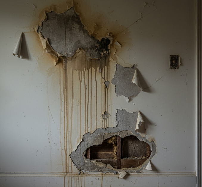 How to Fix Hidden moisture and Structural Issues after Water Damage