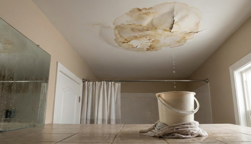 Fix Dangerous Ceiling Water Damage in Tacoma | Bathroom Repair