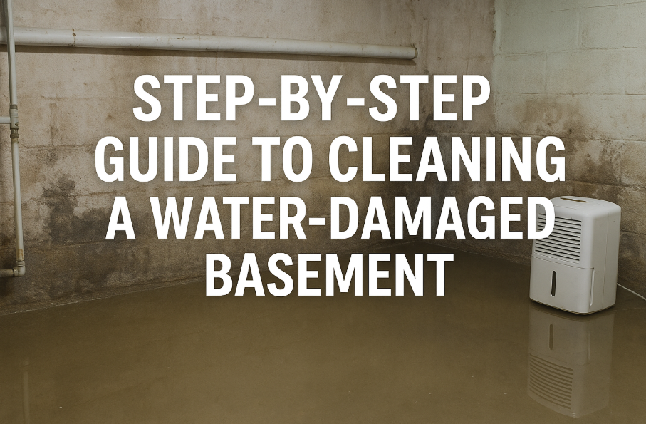 Step-by-Step Guide to Cleaning a Water-Damaged Basement