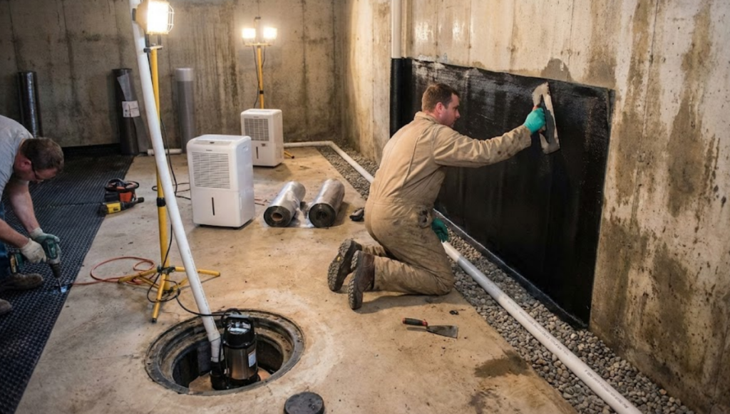 Professional Basement Waterproofing Inspection Tacoma
