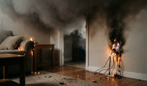 Electrical Fire Damage Restoration Tacoma