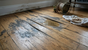 Water Damage to Hardwood Floors