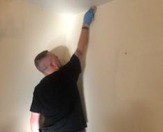 PuroClean of Biloxi Wall wiping