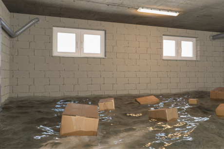 Flooded Basement Cleanup in Leawood