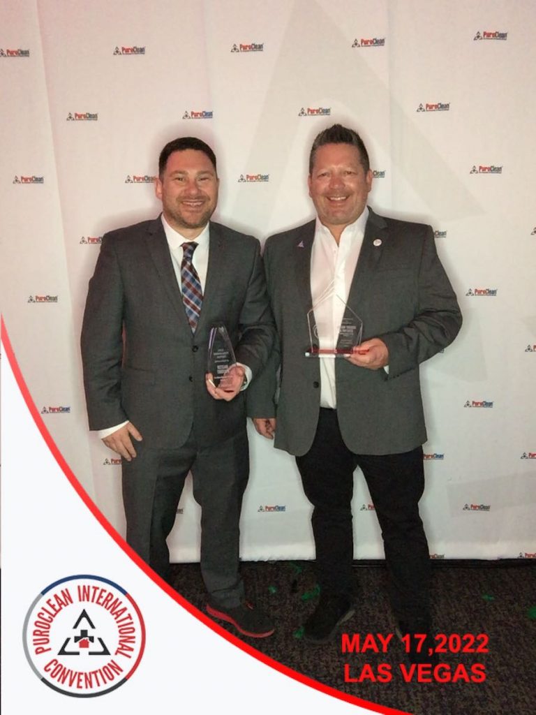 Puroclean of Orland Park was honored at PuroClean International Convention in Las Vegas.