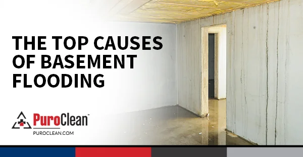 the top causes of basement flooding