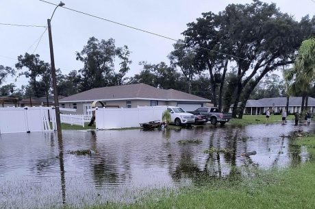 Summer thunderstorm water intrusion on a residential roof in Ormond Beach FL highlighting the need for professional water mitigation during storm season