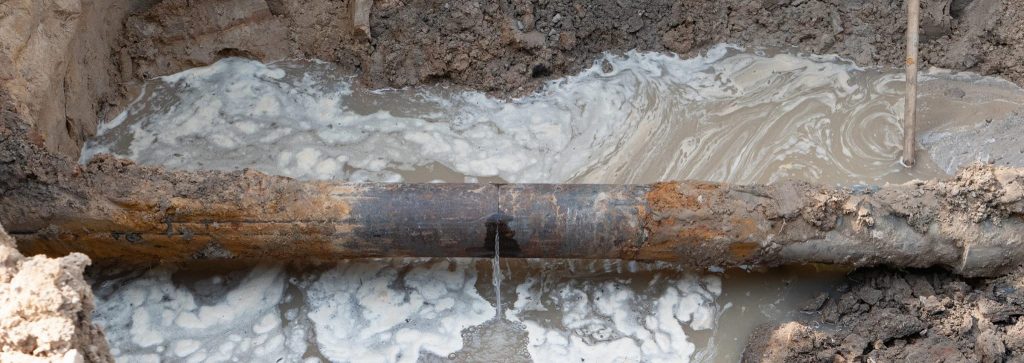 insurance adjuster water damage assessment older home Florida slab foundation