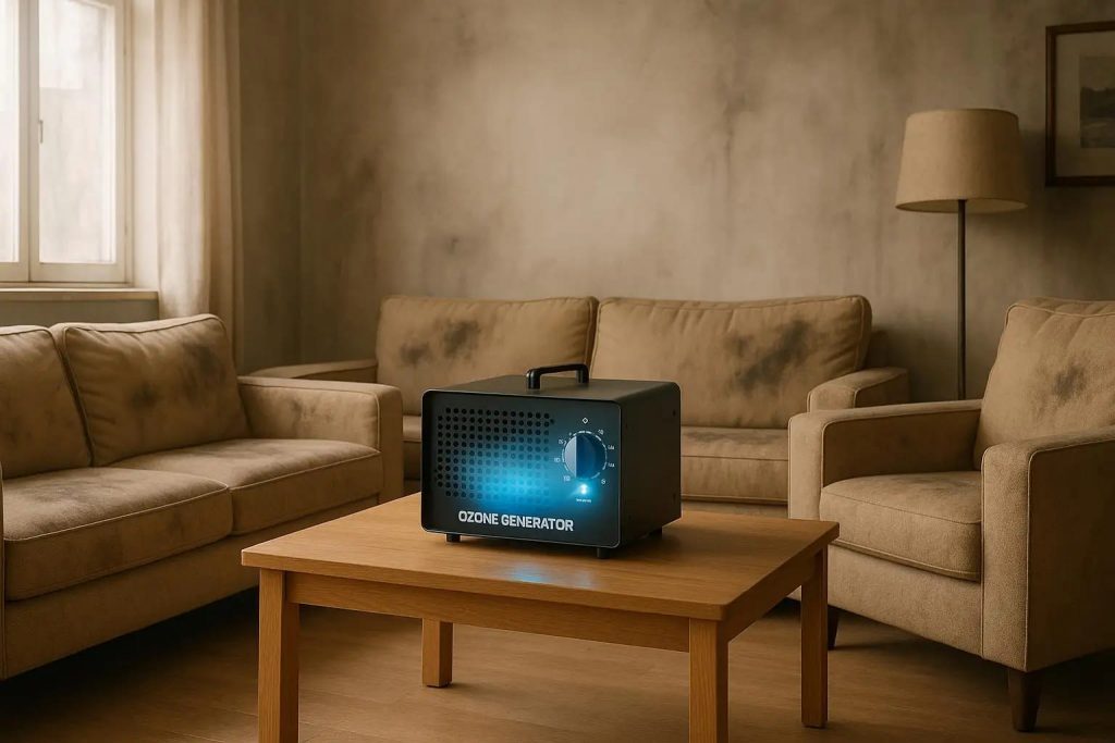 Advanced odor elimination equipment used during fire damage restoration in Ormond Beach