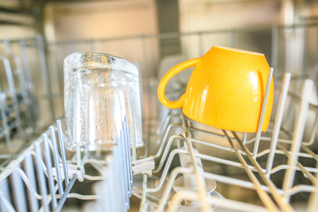 a dishwasher