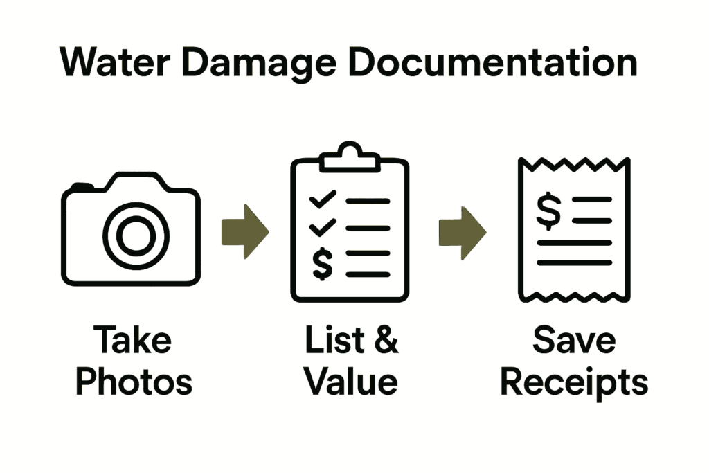 documentation steps