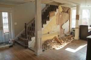 restoring a staircase