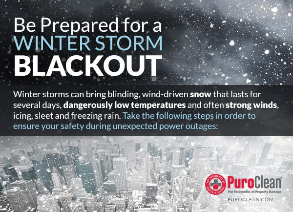 Be Prepared for a Winter Storm Blackout