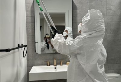 lead cleaning full PPE