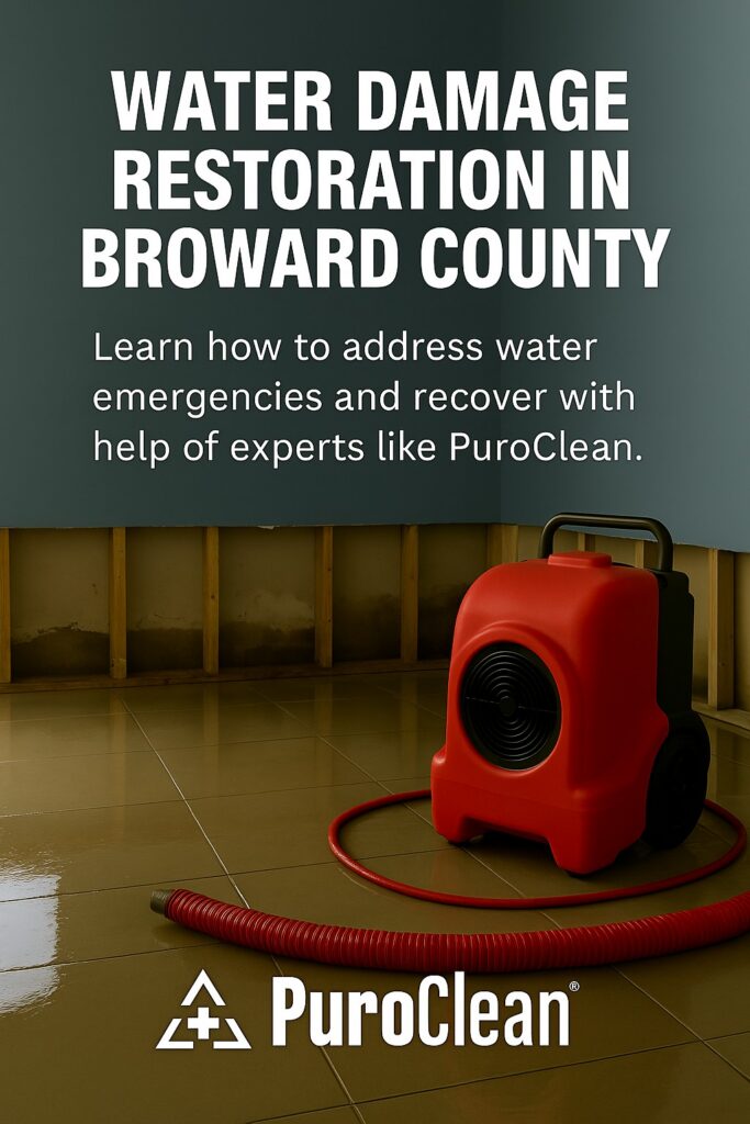 Water Damage Restoration in Broward County