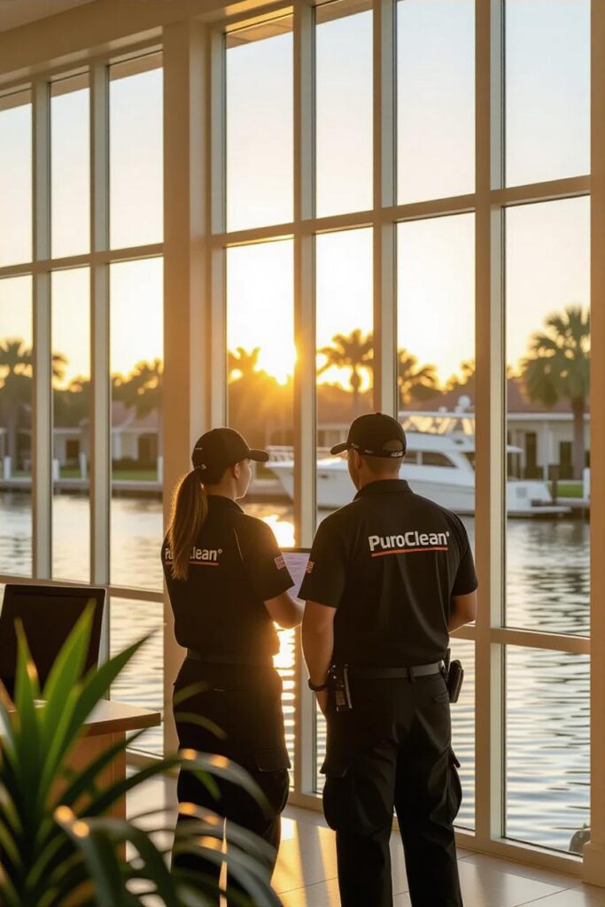 PuroClean experts helping with hurricane preparation for businesses in Florida