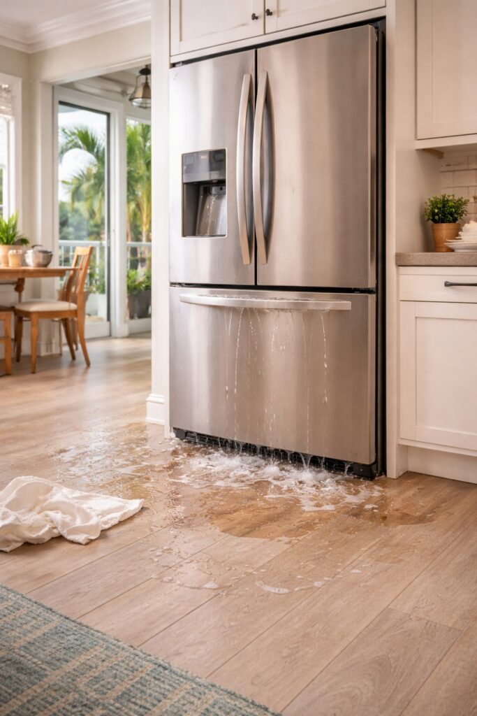 Appliance water damage in Fort Lauderdale