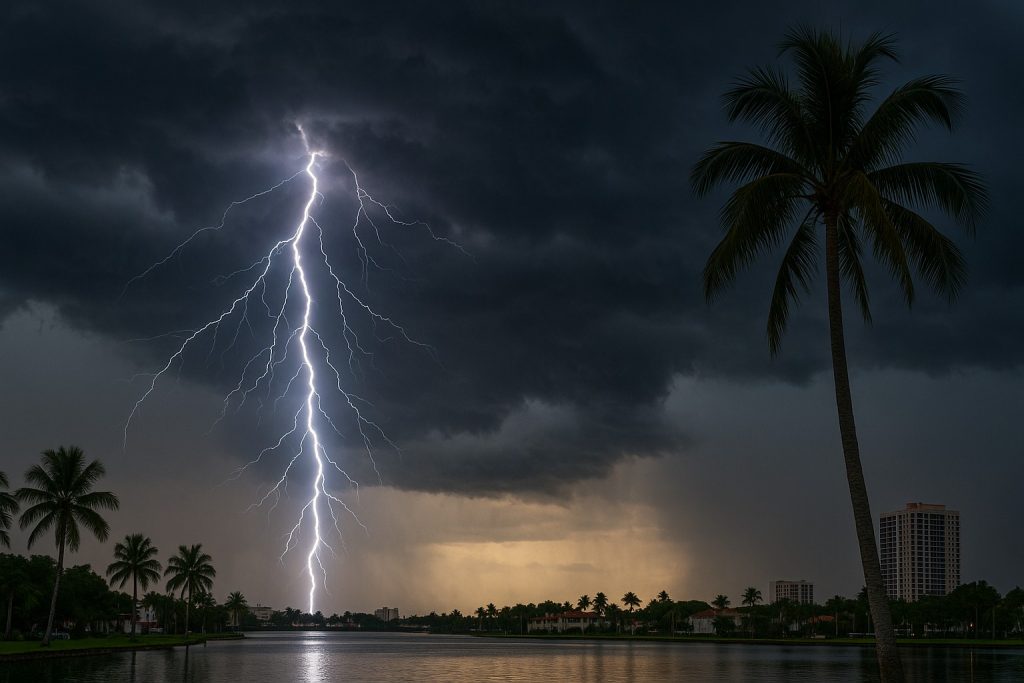 Thunderstorm Watch vs Warning South Florida