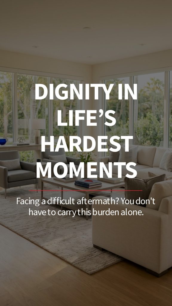 Unattended Death Cleanup Fort Lauderdale: What to Expect, Timeline & Cost