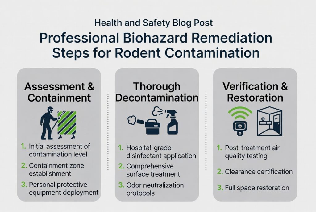 hantavirus in south florida rodent droppings biohazard remediation

