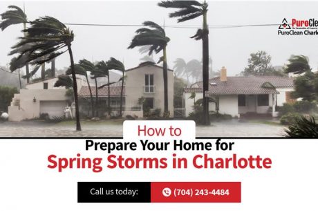 Spring storm in Charlotte