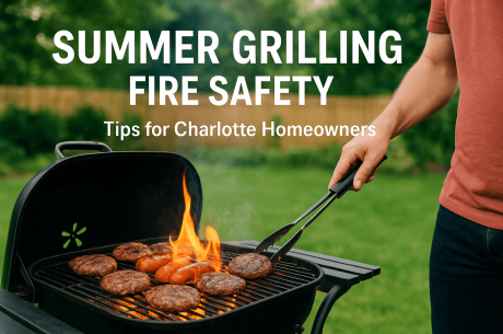 Summer Grilling Fire Safety Tips for Charlotte Homeowners