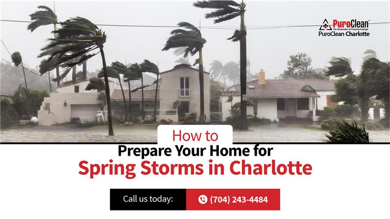 Spring storm in Charlotte