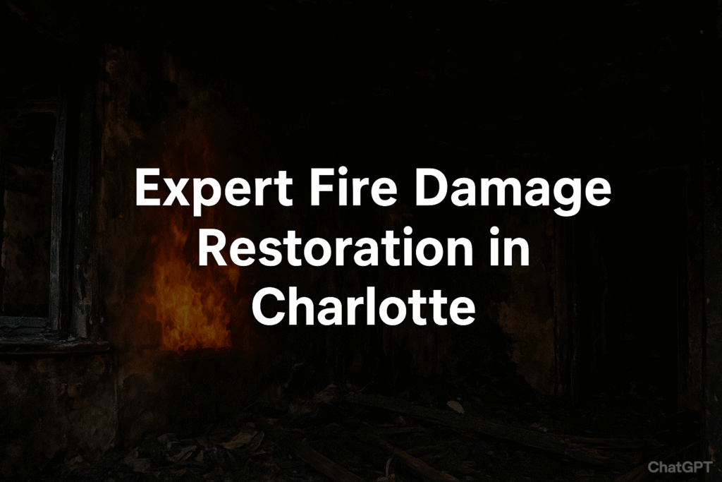 fire damage restoration in charlotte