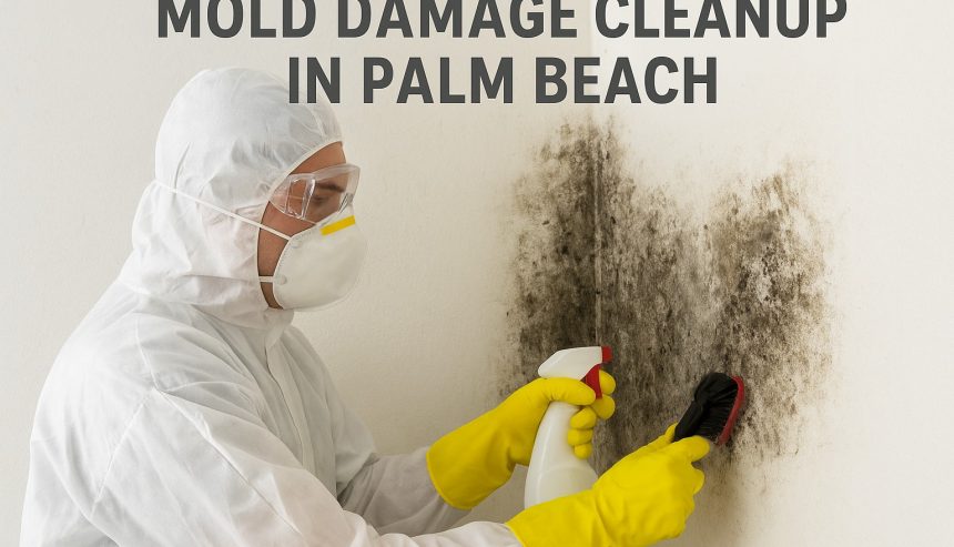 mold damage cleanup in Palm Beach