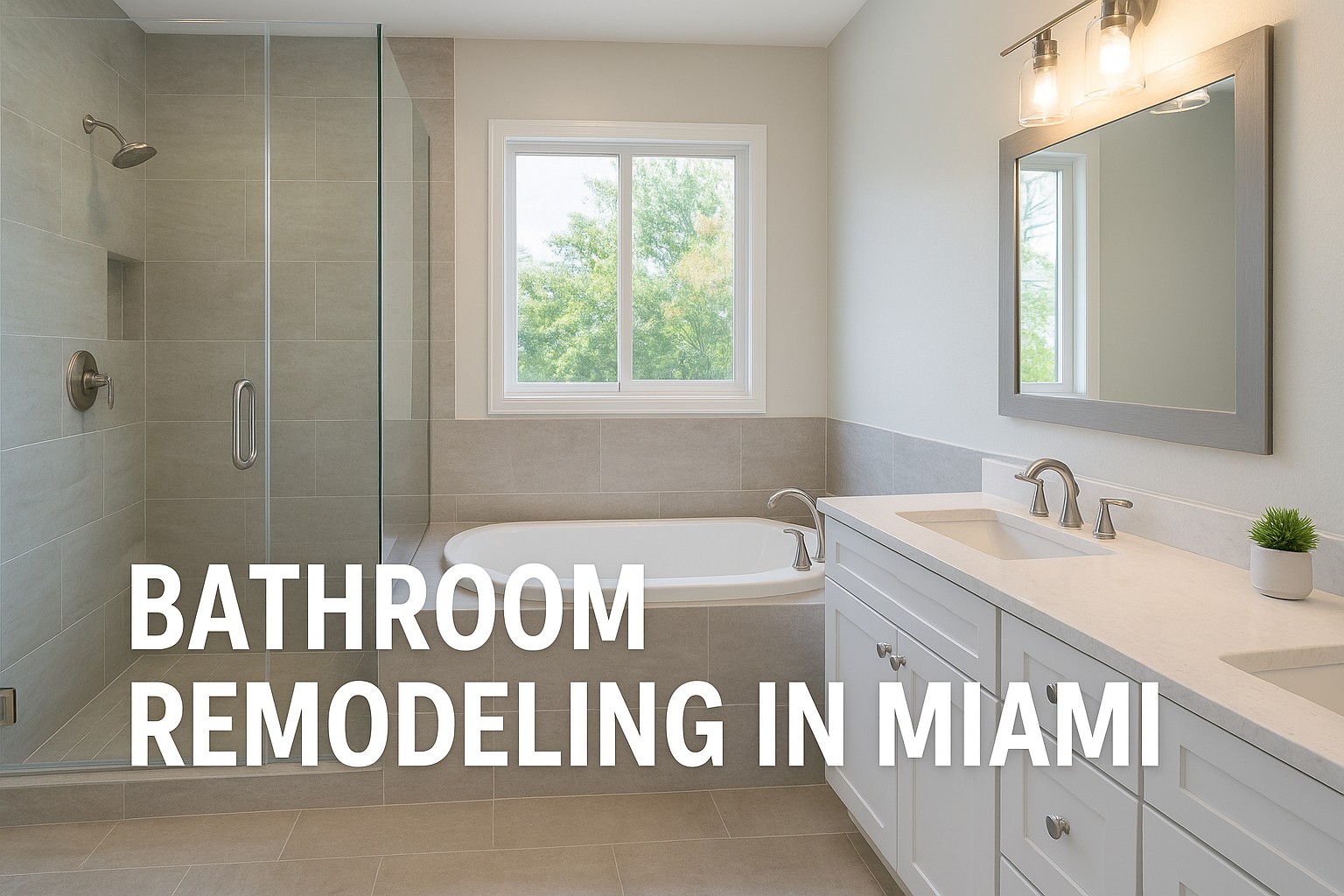 Expert Bathroom Remodeling in Miami That Elevates Your Home