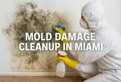 mold damage cleanup in Miami