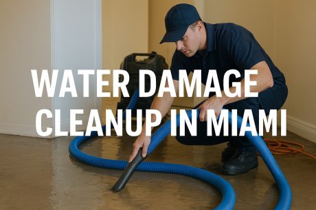 Water Damage Cleanup in Miami