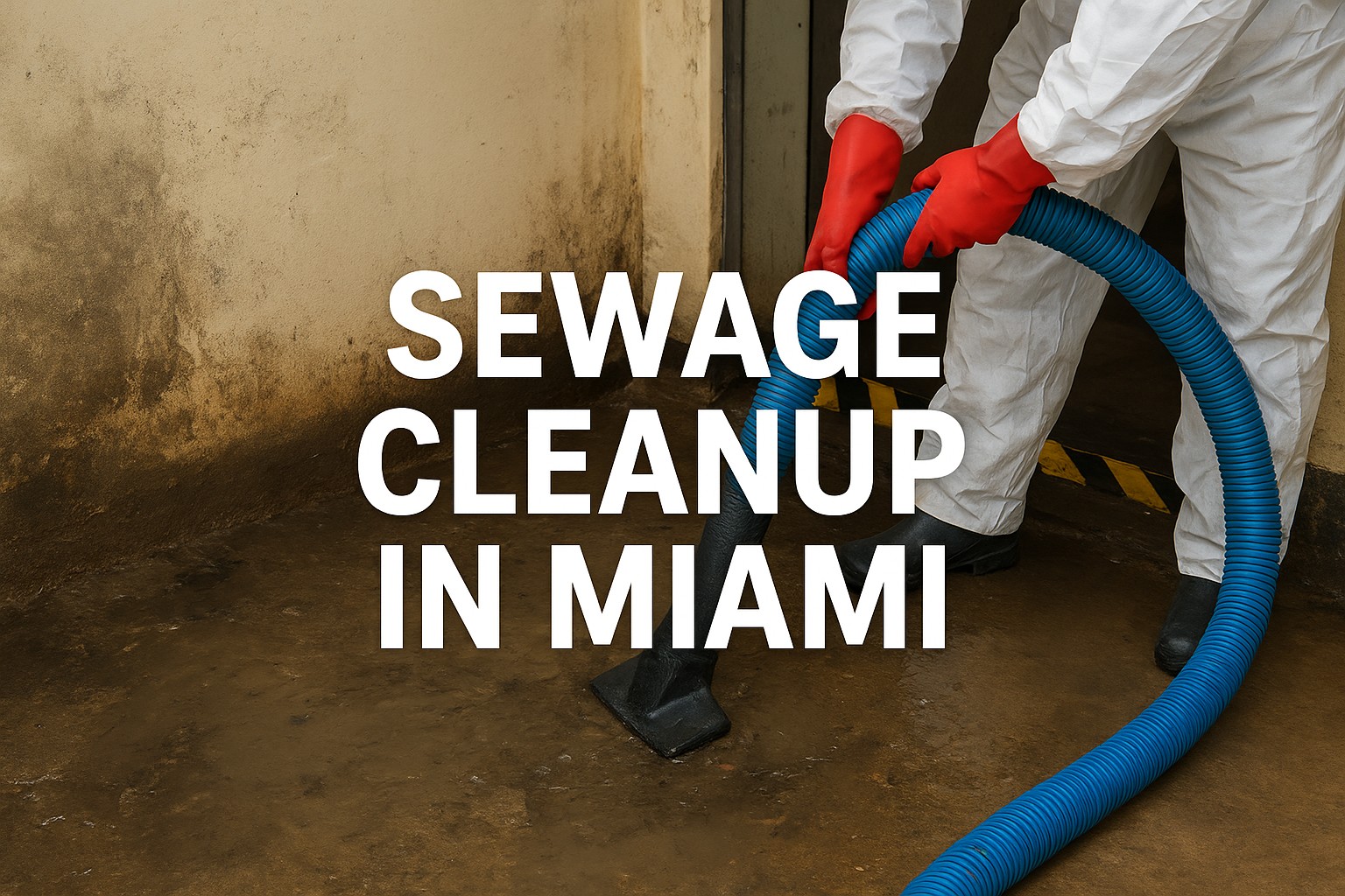 Urgent Sewage Cleanup in Miami: Protect Your Home and Health Today