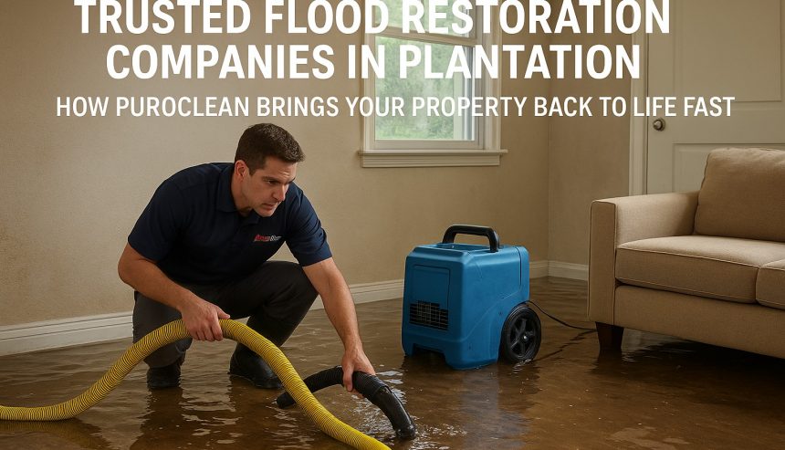 Flood Restoration Companies in Plantation