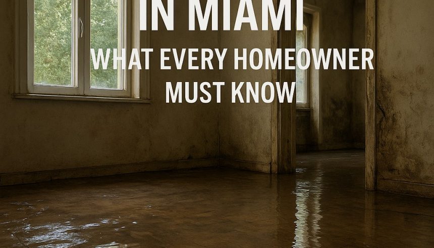 Water Damage Cleanup Cost in Miami