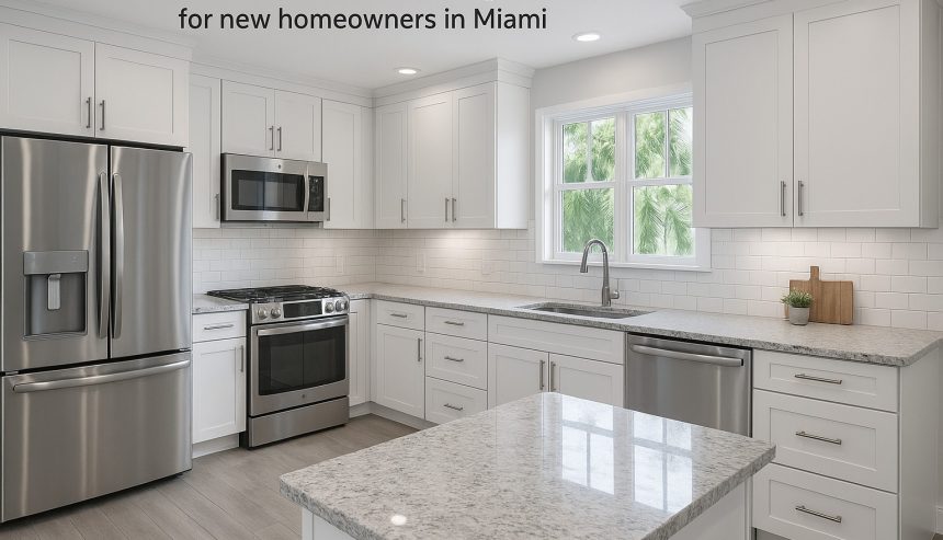 kitchen remodeling services for new homeowners in Miami
