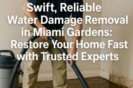water damage removal in Miami Gardens