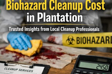 Biohazard Cleanup Cost in Plantation