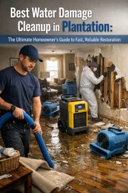 Best Water Damage Cleanup in Plantation