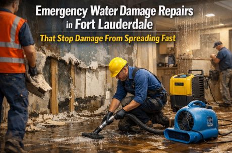Emergency Water Damage Repairs in Fort Lauderdale