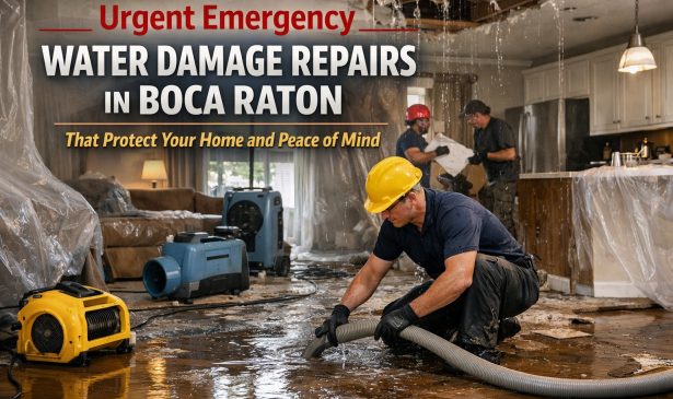 Urgent Emergency Water Damage Repairs in Boca Raton That Protect Your Home and Peace of Mind