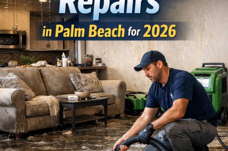 Emergency water damage repairs in Palm Beach