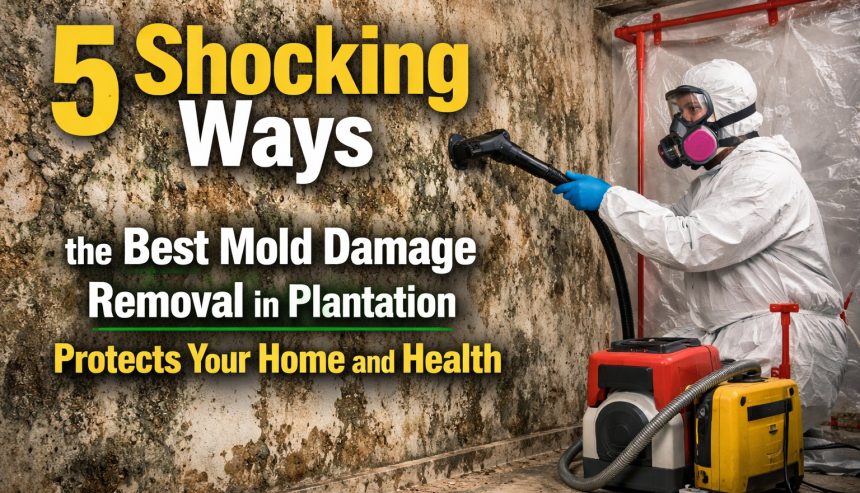 Best mold damage removal in Plantation