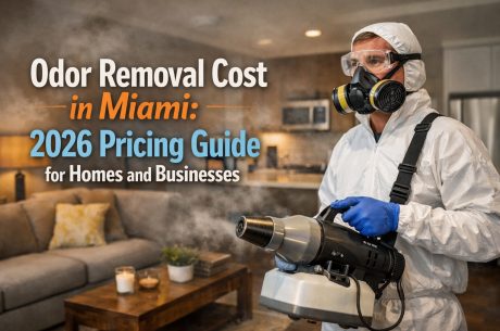 Odor removal cost in Miami